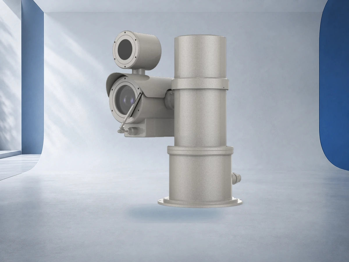 Explosion-proof camera for critical-site monitoring