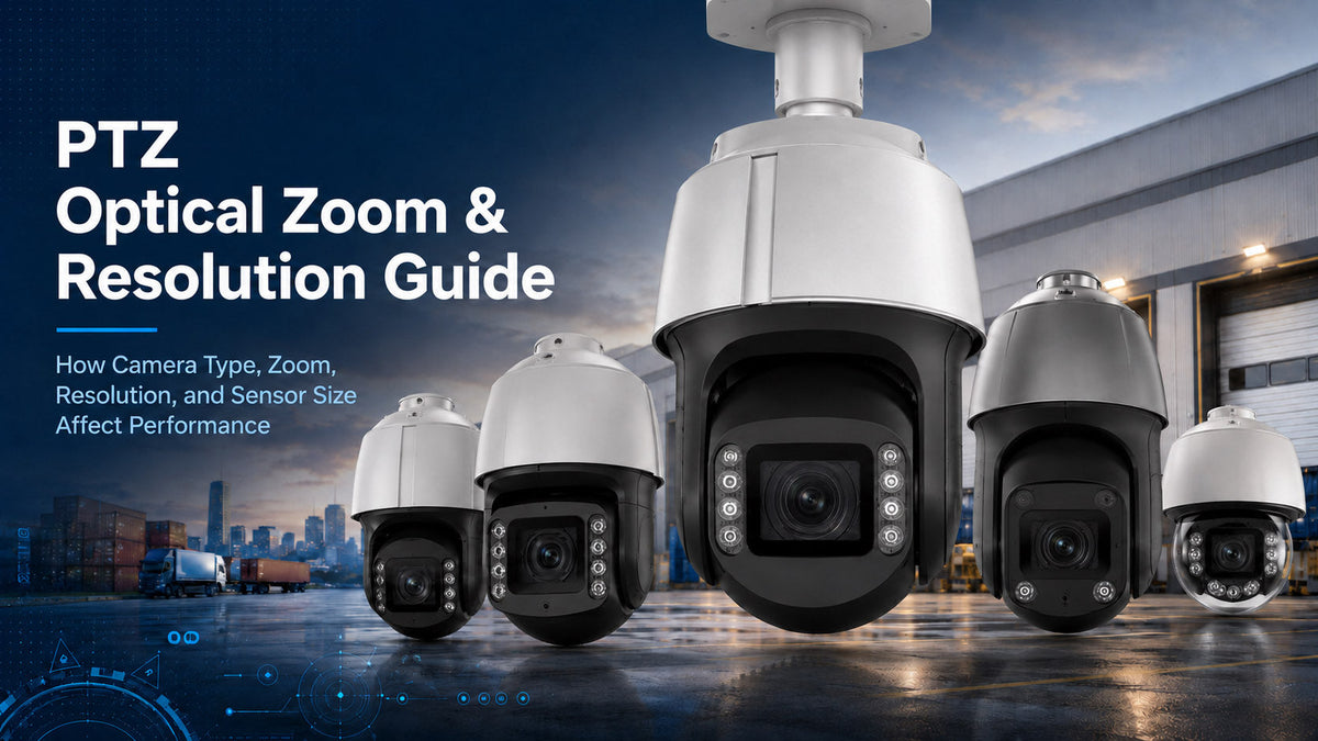 How Camera Type, Optical Zoom, and Resolution Affect PTZ Camera Cost