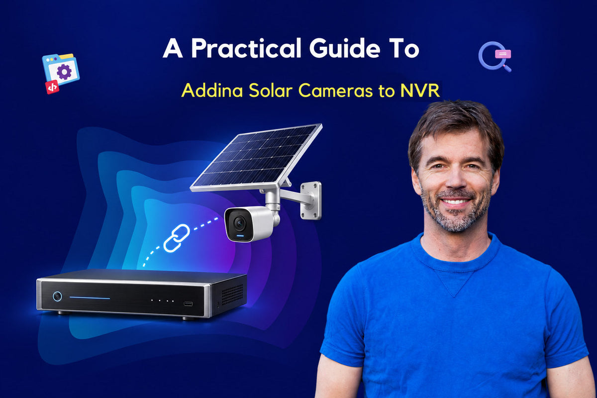 How to Add a Solar Camera to an NVR with OTAP