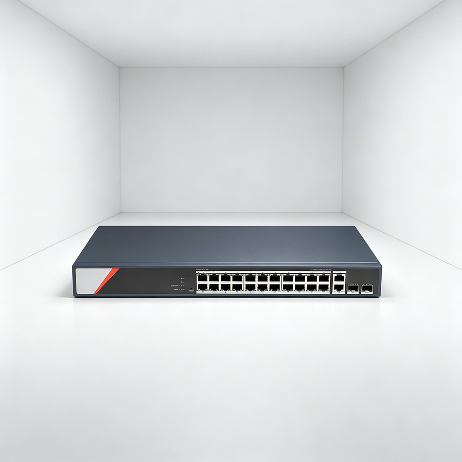 Hikvision DS-3E1526P-Si 24 Port Gigabit Smart Poe Switch