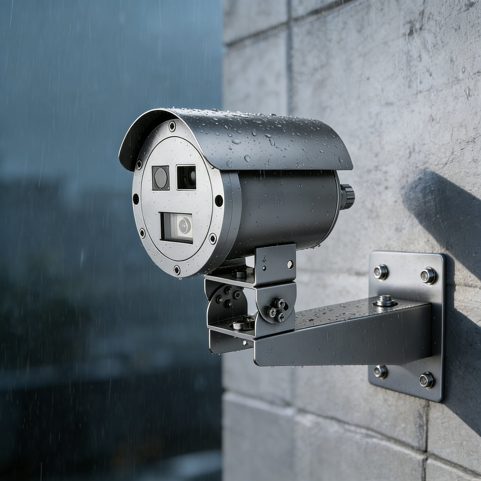 HikVision DS-2TD2528T-10/Q Cámara de balas de red termográfica a prueba de explosión