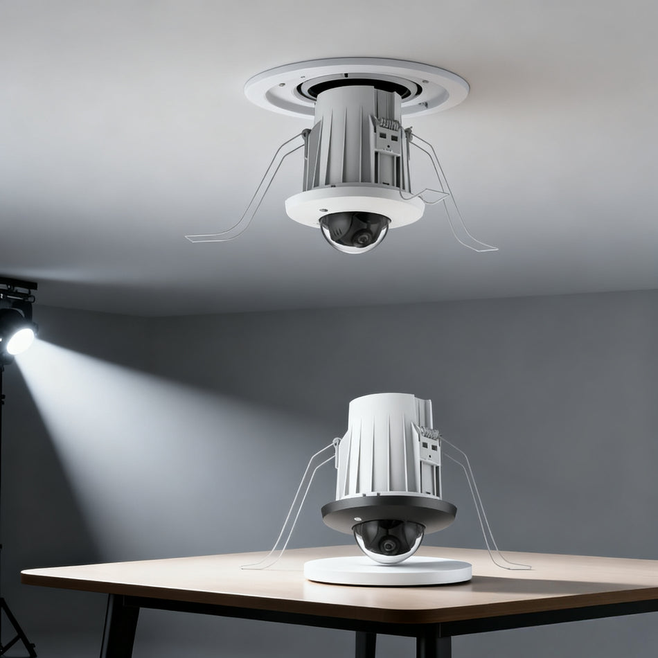 HIKVISION DS-2CD2E43G2-U 4 MP AcuSense In-Ceiling Fixed Mini Dome Network Camera