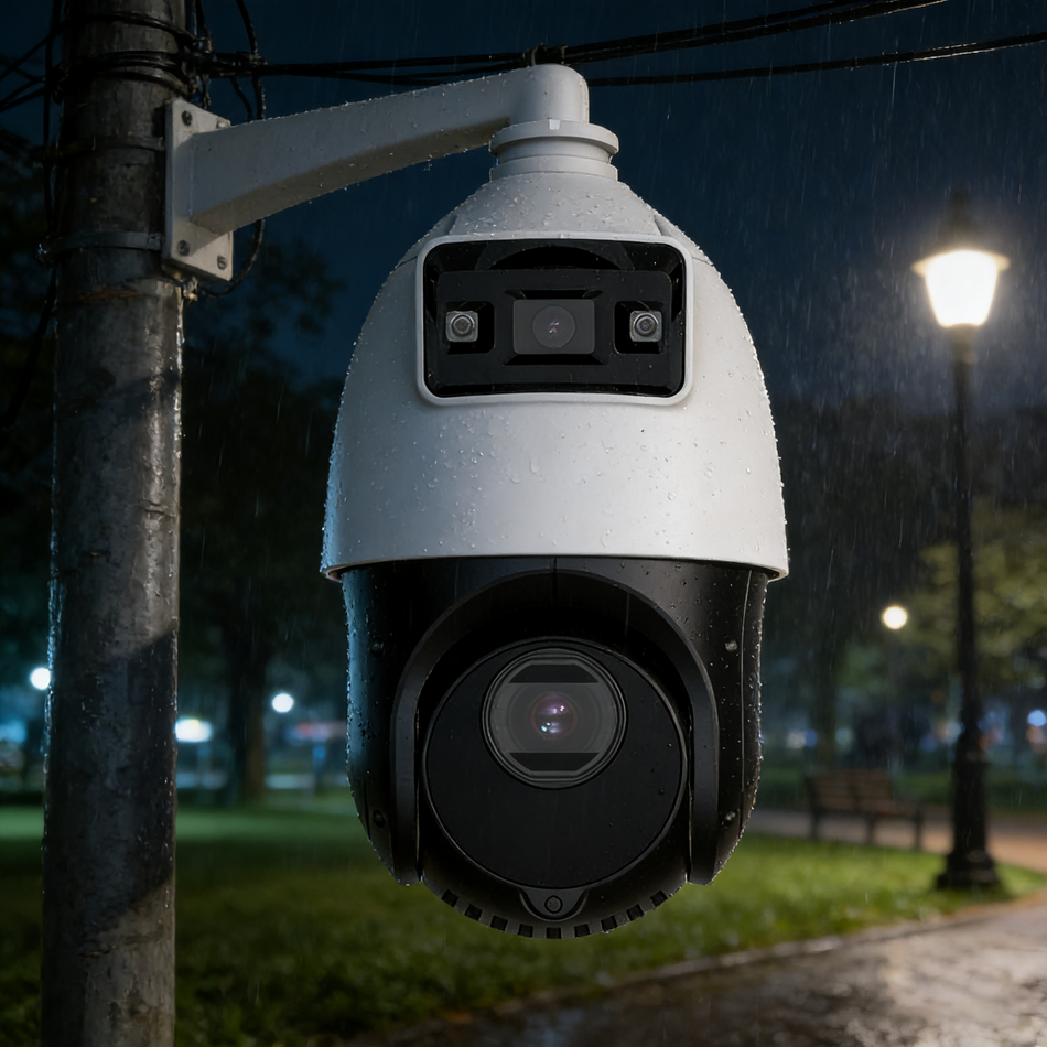 HIKVISION DS-2SE4C425MWG-E/14(F0) TandemVu 4-inch 4 MP 25X Colorful & IR Network Speed Dome