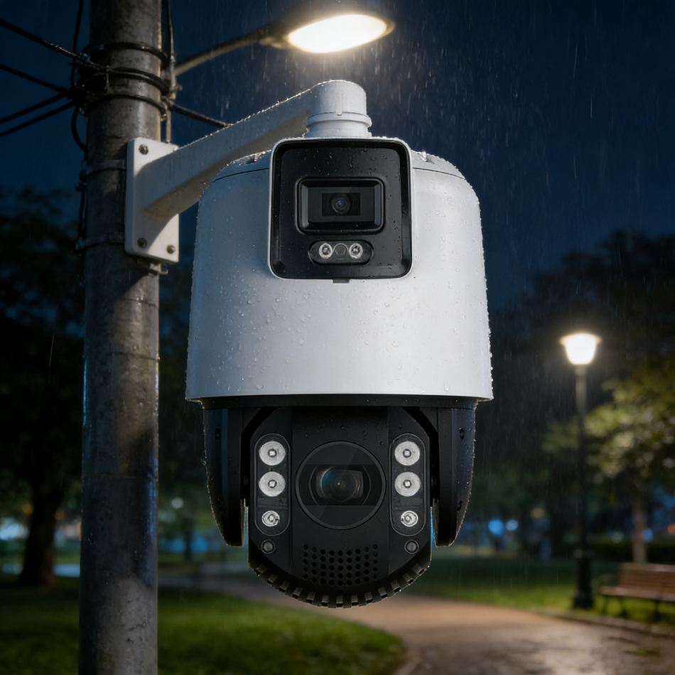 HIKVISION DS-2SE7C124IW-AE(32x/4)(S5) TandemVu 7-inch 2 MP 32X Powered by DarkFighter IR Network Speed Dome