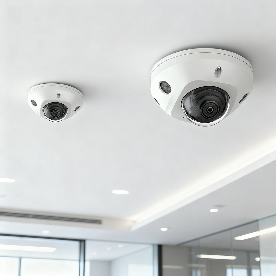 HIKVISION DS-2CD3583G2-IS 8 MP AcuSense Mini Dome Camera | 4K IR 30 m | Deep-Learning AI | IP67 PoE