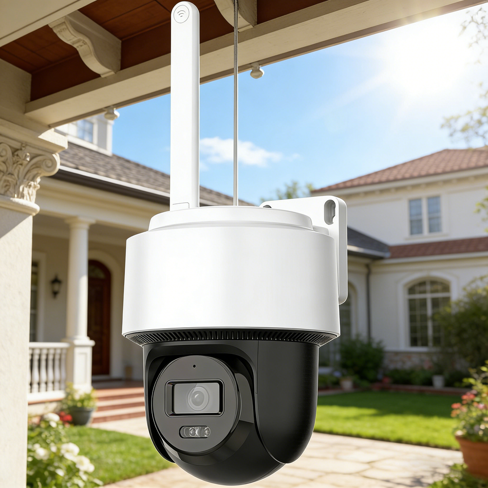 HIKVISION DS-2DE2C400MWG-4G 4 MP Fixed Outdoor Smart Hybrid-light 4G PT Network Camera
