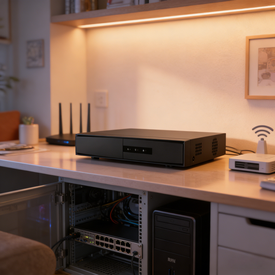 HIKVISION DS-7108NI-Q1/M 8 قنوات ميني 1U NVR