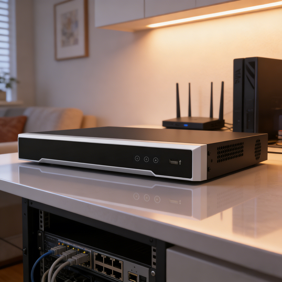 هيكفيجن DS-7608NI-K2 8 قنوات 1U 4K NVR