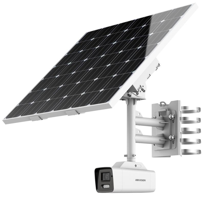 HIKVISION DS-2XS6A46G1-IZS/C36S80 4MP Motorized Varifocal Bullet Solar Power 4G Network Camera Kit