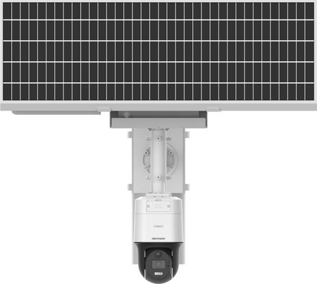 Solar-powered Security PT Camera