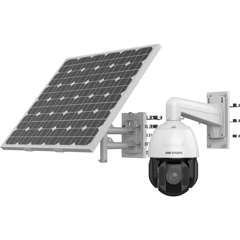 HikVision DS-2DE5425IWG-K/4G 4MP 25X Pro Kit de cámara PTZ de seguridad con energía solar