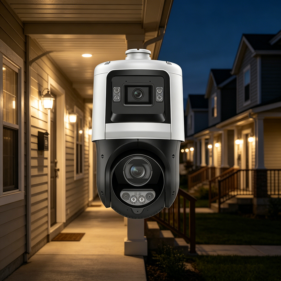 HIK DS-2SE4C225MWG-E/RB/12 2+2MP 25X ColorVu & IR Acusense Network Speed Dome with R/B Strobe light