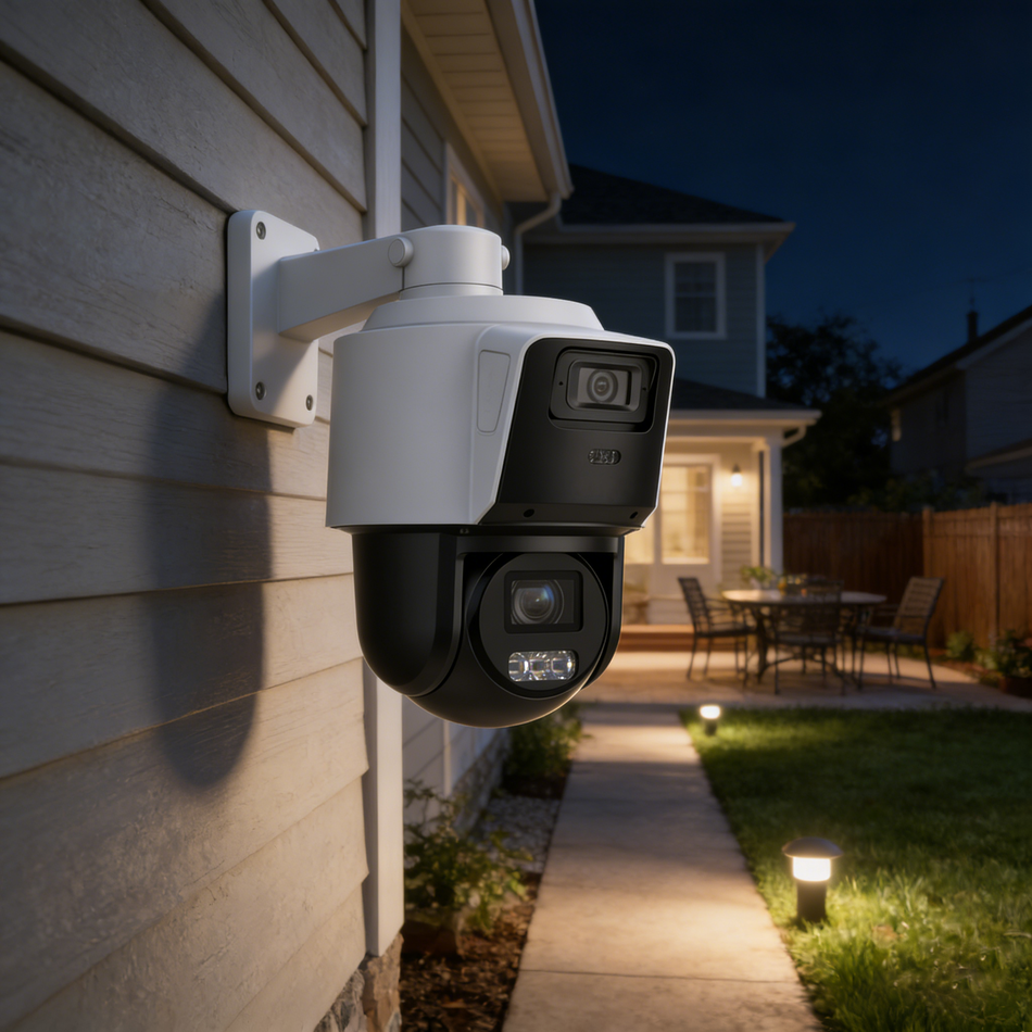 HIKVISION DS-2SE3C204MWG-E/12 TandemVu 2MP+2MP 4X POE PTZ Network Camera