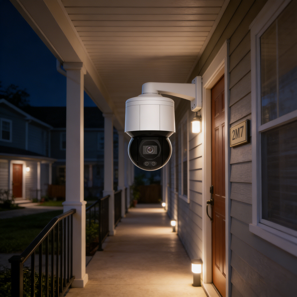 HIKVISION DS-2DE3A400BW-DE(T5) 3-inch 4 MP ColorVu Mini PT Dome Network Camera