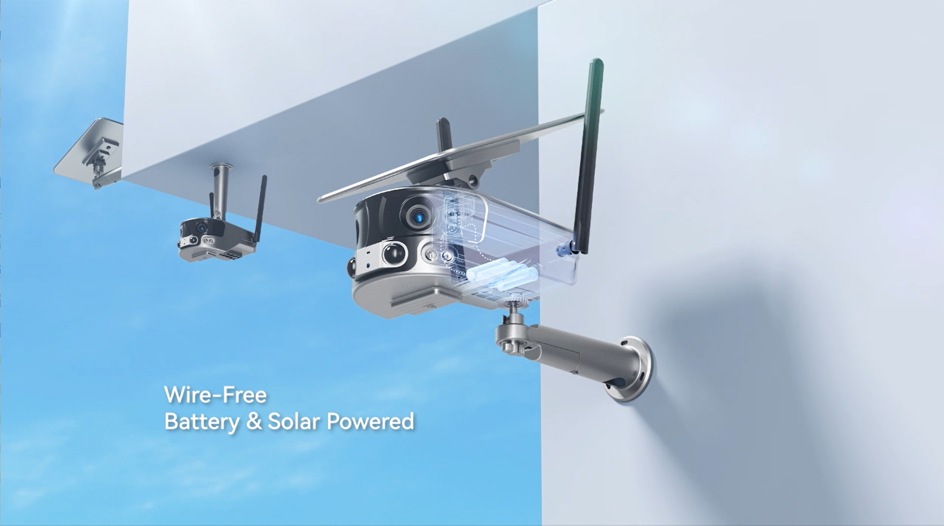 Carregar vídeo: Câmera de vigilância movida a energia solar: uma solução confiável de monitoramento de segurança