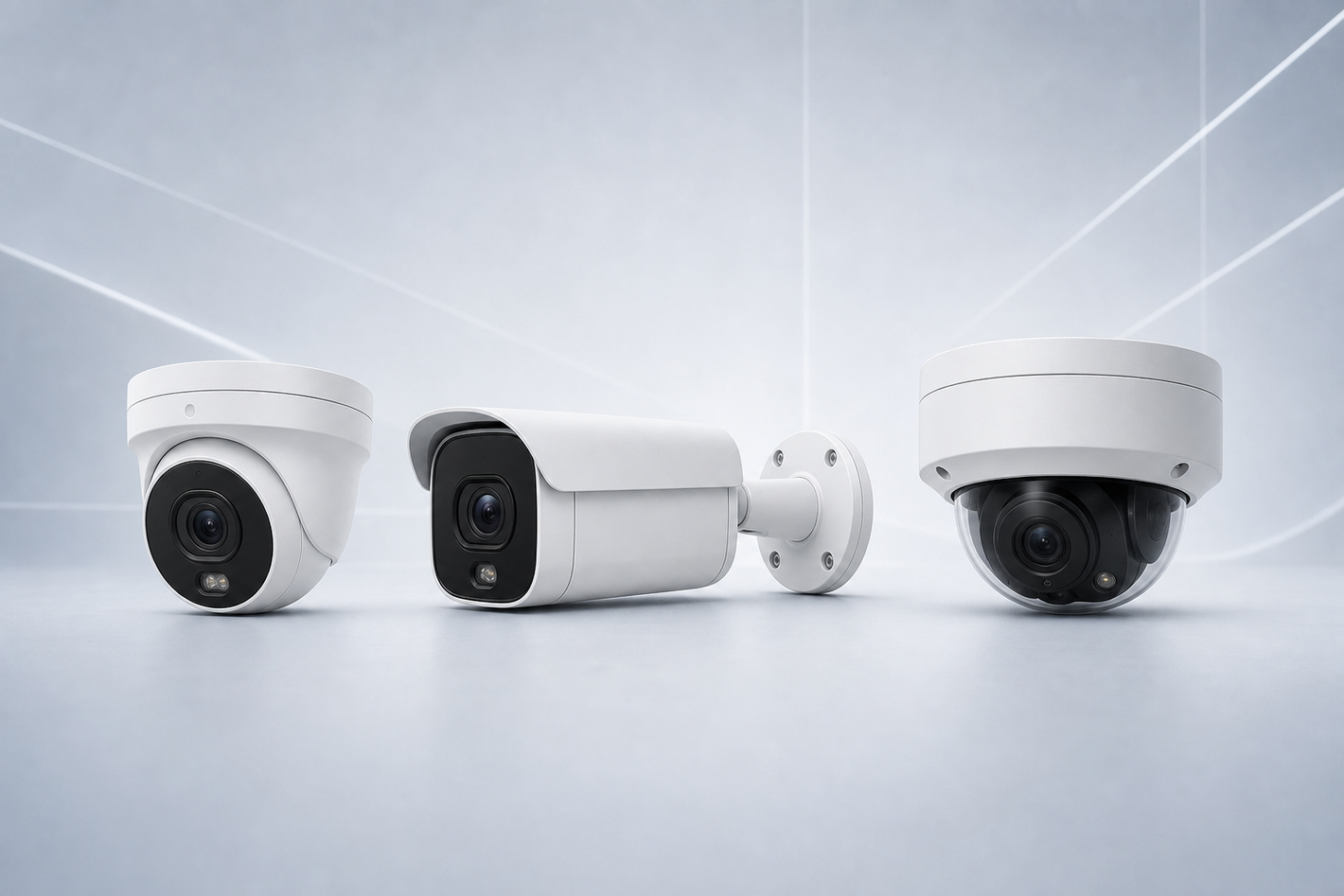 Generic turret, bullet and dome network camera form factors