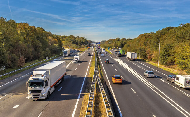 Multi-lane transport corridor monitoring environment