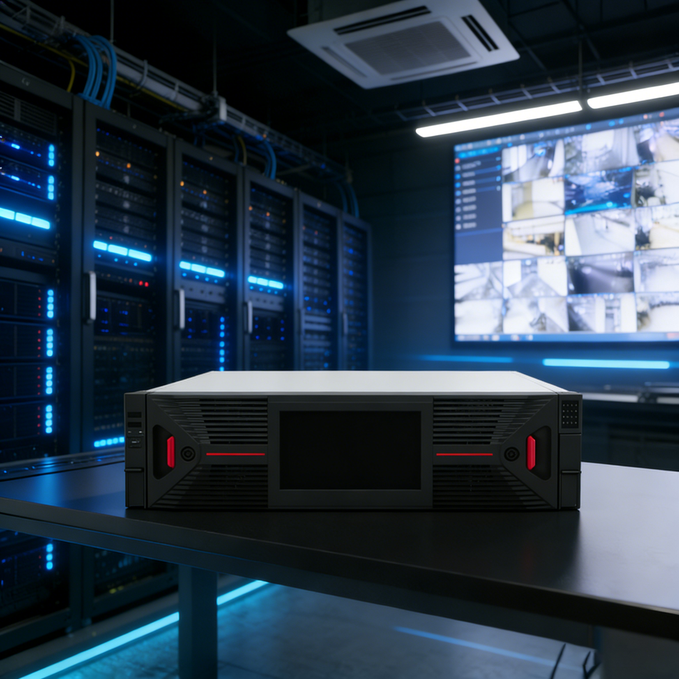 HIKVISION iDS-96256NXI-H24R/LCD 256-ch 4U 8K DeepinMind Super NVR