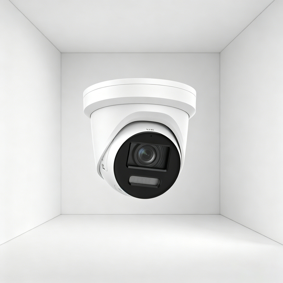HIKVISION DS-2CD2387G2-LSU / SL 8 MP Colorvu stroboscope et avertissement audible Caméra de réseau de tourelle fixe